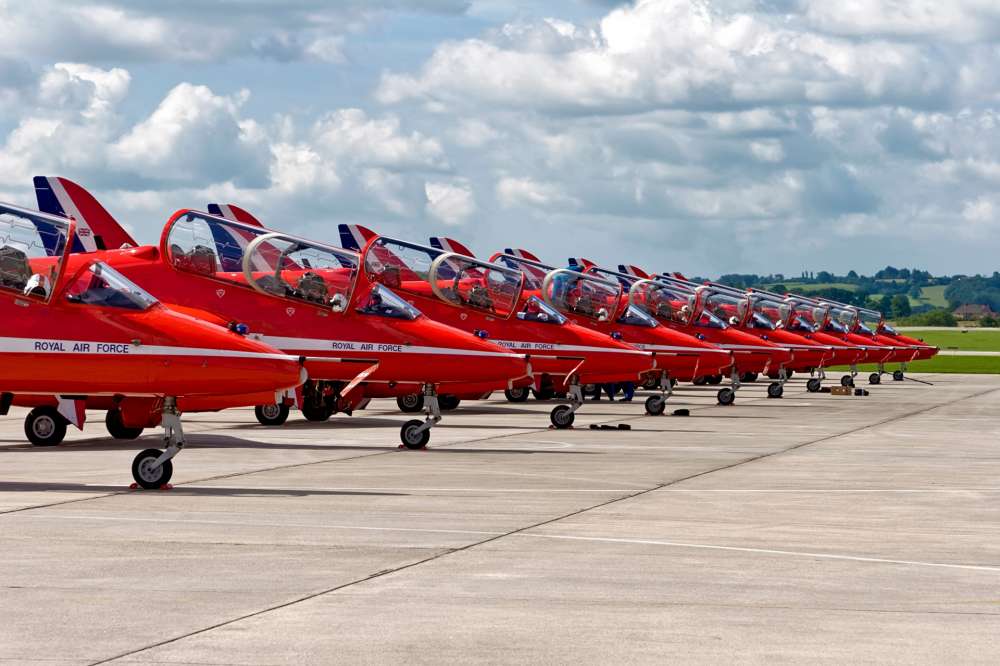 Red Arrows Set to Dazzle at Falmouth Week 2025