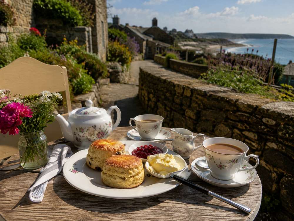 The Best Places for a Cornish Cream Tea Near Hayle