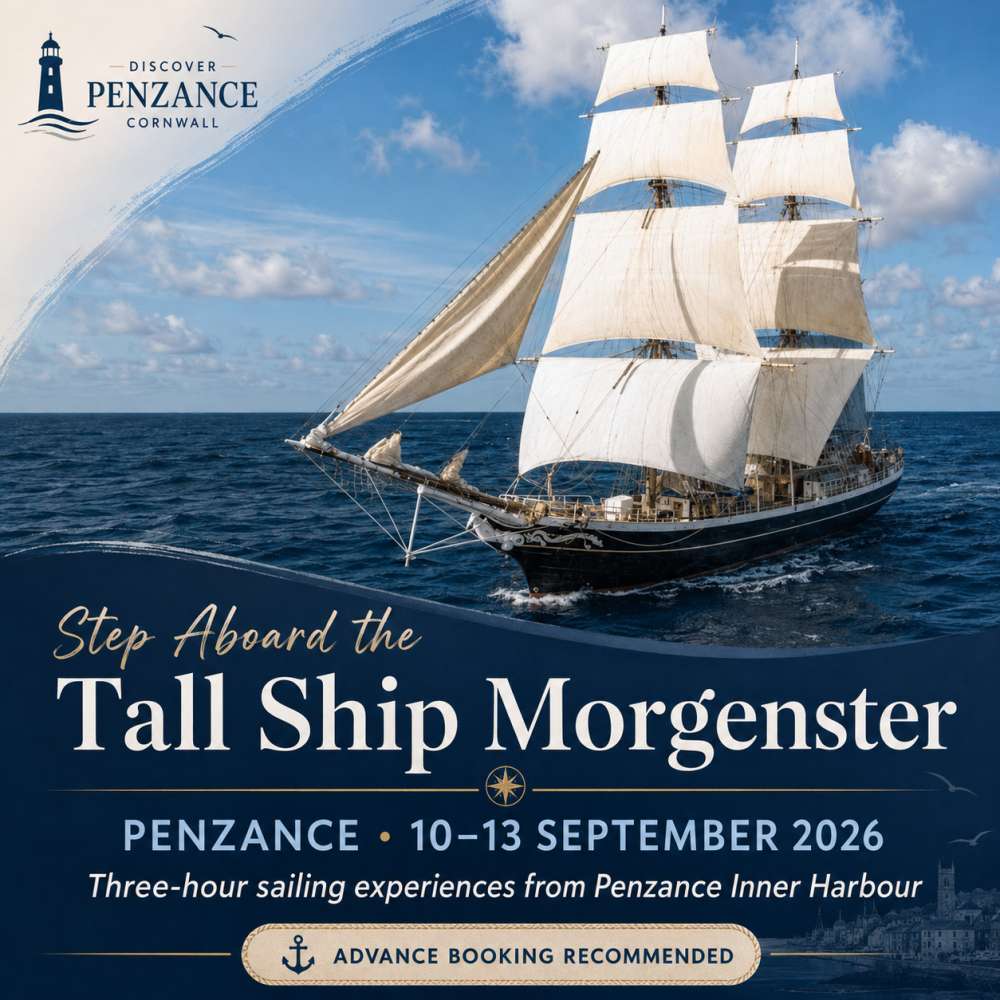Step Aboard a Century Old Tall Ship in Penzance This September